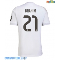 Camisa de time de futebol Real Madrid Brahim Diaz #21 Replicas 1º Equipamento 2025-26 Manga Curta